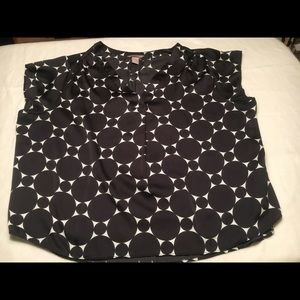 Black and White H&M Blouse
